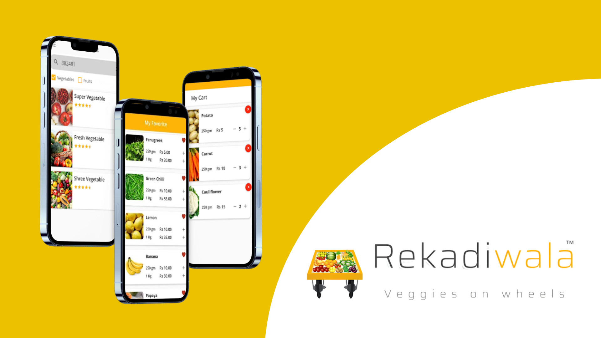 Rekadiwala: Food ordering app