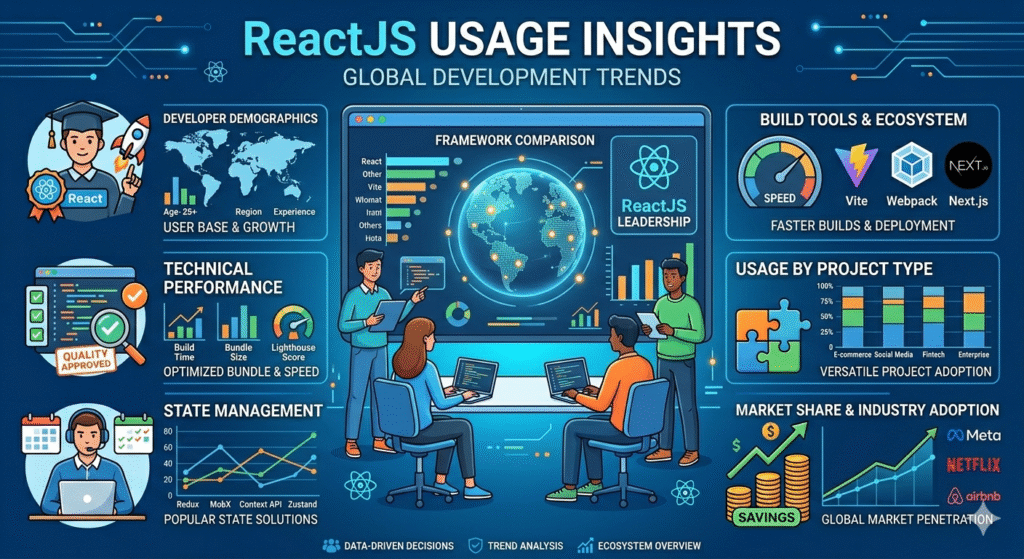 React js usage insights React js usage insights