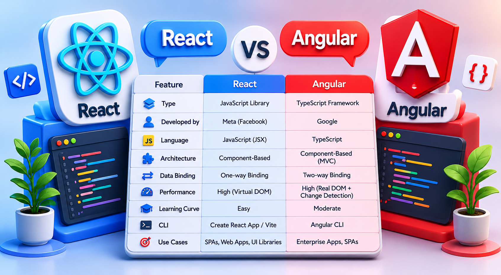 React vs Angular js