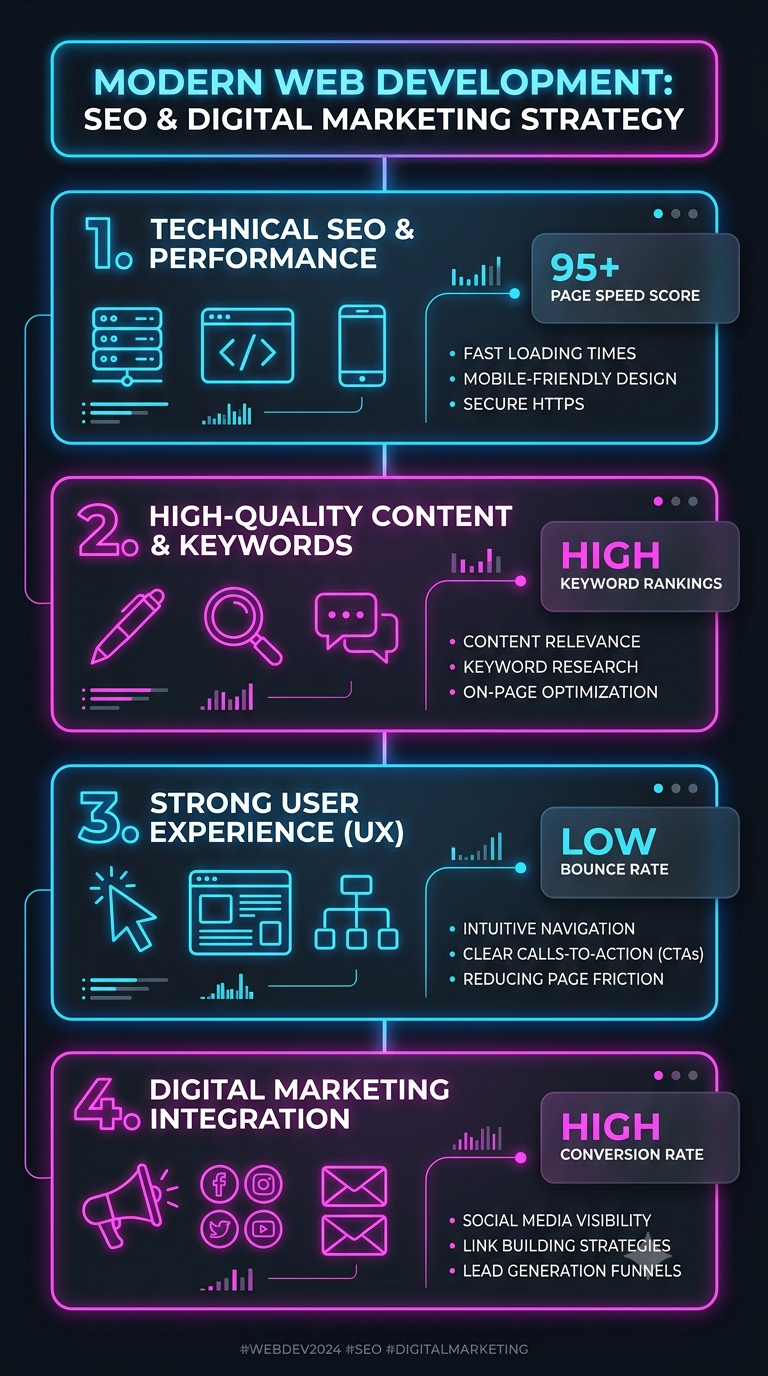 Web development companies with strong SEO and digital marketing services
